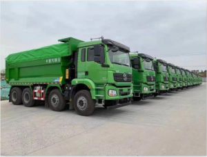 渣土车签约交车